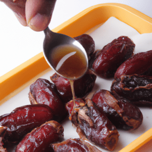 dates fruit with syrup